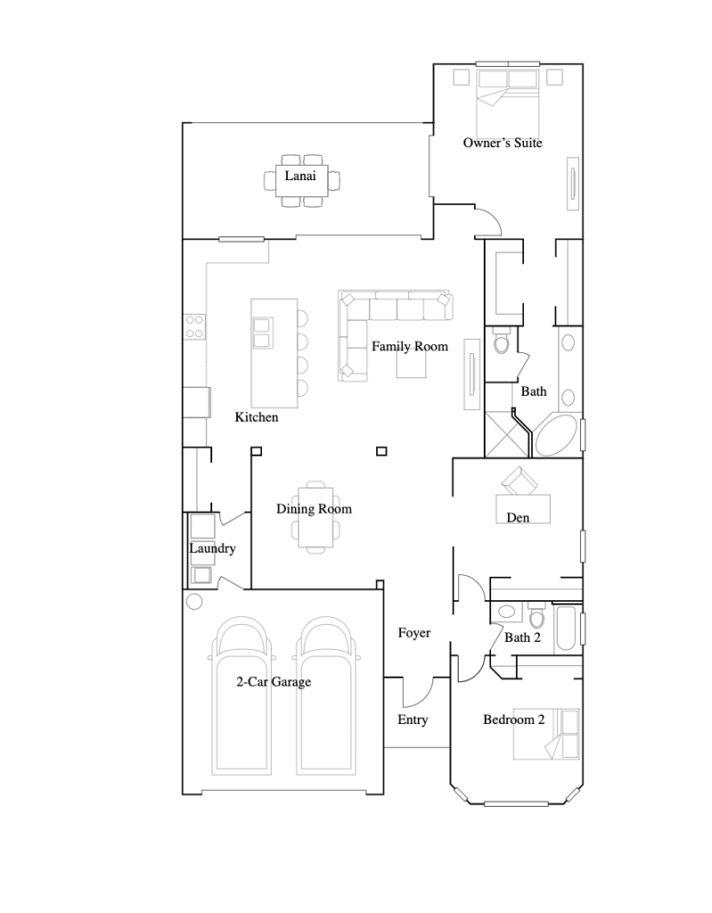 Floor Plan Lake Joy